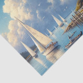 ウォーターカラーハーバータウンライトハウス 薄葉紙 (詳細)