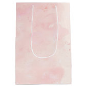 ウォーターカラーバニーラビットフォーユーカスタム ミディアムペーパーバッグ (裏面)