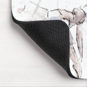 ウォーターカラーバレエ踊りバレリーナ マウスパッド (コーナー)