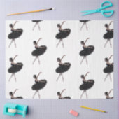 ウォーターカラーバレリナシリーズデザイン24ティッシュペーパー 薄葉紙 (クラフト)