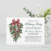 ウォーターカラーパインズベリーズボウグリーンホリデーパーティー 招待状 (スタンド正面)