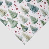 ウォーターカラーパインツリーティッシュペーパー 薄葉紙 (詳細)