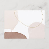 ウォーターカラーパステルアーストー結婚ン詳細 エンクロージャーカード (裏面)