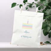 ウォーターカラーパステルケーキ誕生日 フェイバーバッグ