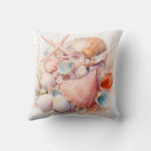 ウォーターカラーパステルシーシェル クッション (裏面)