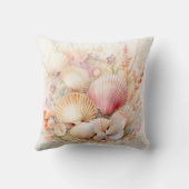 ウォーターカラーパステルシーシェル クッション (裏面)