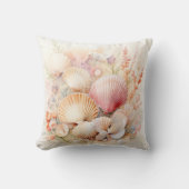 ウォーターカラーパステルシーシェル クッション (正面)