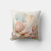 ウォーターカラーパステルシーシェル クッション (正面)