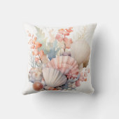 ウォーターカラーパステルシーシェル クッション (裏面)