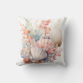 ウォーターカラーパステルシーシェル クッション (正面)