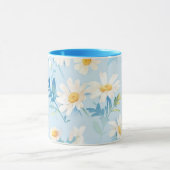 ウォーターカラーパステルデイジー マグカップ (中央)