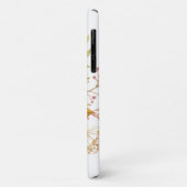 ウォーターカラーパステル赤面ピンクフローラバラ葉 Case-Mate iPhoneケース (裏面/左)