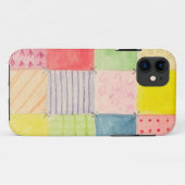 ウォーターカラーパッチワーク Case-Mate iPhoneケース (裏面(横))