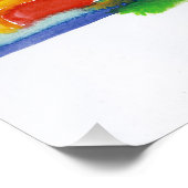 ウォーターカラーパラダイスプリント フォトプリント            (角)