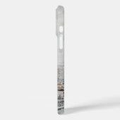 ウォーターカラーパリエッフェル塔 - 象徴的なランドマーク Case-Mate iPhoneケース (裏面 / 左)