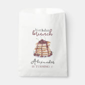 ウォーターカラーパンケーキ誕生日パーティー フェイバーバッグ (正面)