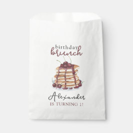 ウォーターカラーパンケーキ誕生日パーティー フェイバーバッグ