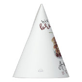 ウォーターカラーパンケーキ誕生日 パーティーハット (左)