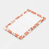 ウォーターカラーパンプキンズ秋テーマポストイットノート ポストイット (アングル)