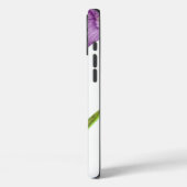 ウォーターカラーパープルアイリスボタニカルアートフローラ Case-Mate iPhoneケース (裏面 / 左)