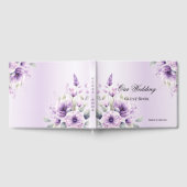 ウォーターカラーパープルフローラゲストハウス ゲストブック (全面)