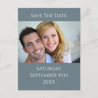 ウォーターカラーパームズと石板結婚ズ 案内ポストカード