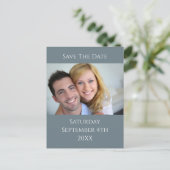 ウォーターカラーパームズと石板結婚ズ 案内ポストカード (スタンド正面)