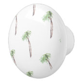 ウォーターカラーパームツリービーチハウス セラミックノブ (右)