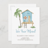 ウォーターカラーパームビーチハウス 案内ポストカード (正面/裏面)