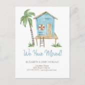 ウォーターカラーパームビーチハウス 案内ポストカード (正面)