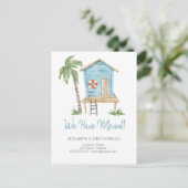 ウォーターカラーパームビーチハウス 案内ポストカード (スタンド正面)