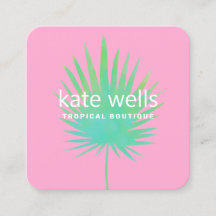 ウォーターカラーパームリーフトロピカルアパレルブティック