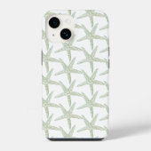 ウォーターカラーヒトデトリオ iPhoneケース (裏面)