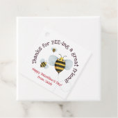 ウォーターカラービーバレンタインラベル フェイバータグ (インサイチュ)