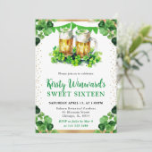 ウォーターカラービールパインズセントパトリックの甘い16 招待状 (スタンド正面)