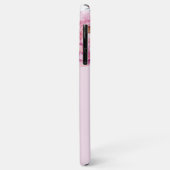 ウォーターカラーピンクの芍薬フラワー Case-Mate iPhoneケース (裏面/左)