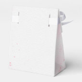 ウォーターカラーピンクバレリナシューズ フェイバーボックス (裏面サイド)