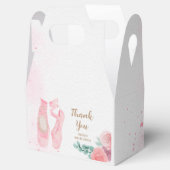 ウォーターカラーピンクバレリナシューズ フェイバーボックス (オープン)