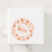 ウォーターカラーピーチパーティーフリットラベル フェイバータグ (インサイチュ)