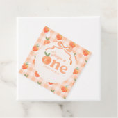 ウォーターカラーピーチパーティーフリットラベル フェイバータグ (インサイチュ)