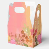 ウォーターカラーピーチピンクガーデン開花 フェイバーボックス (オープン)