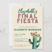 ウォーターカラーファイナルフィエスタバチェロレッテ招待状 招待状 (正面)