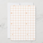 ウォーターカラーファーミヤードオインクバアモーファームおもしろい誕生日 招待状 (裏面)