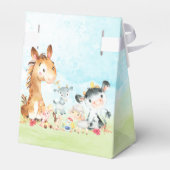 ウォーターカラーファームアニマルズガールベビーショーム フェイバーボックス (裏面サイド)