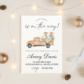 ウォーターカラーファームカボンプキンスベビーシャワー招待状 招待状