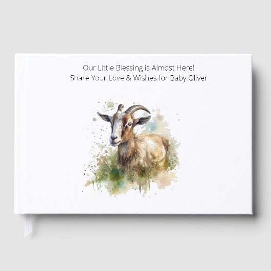 ウォーターカラーファームハウスヤギカスタム ゲストブック (正面)