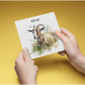 ウォーターカラーファームハウスヤギカスタム シーズンカード