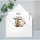 ウォーターカラーファームハウスヤギカスタム シーズンカード