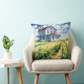 ウォーターカラーファームハウス&コーンフィールド クッション (椅子)