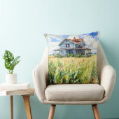 ウォーターカラーファームハウス&コーンフィールド クッション (椅子)